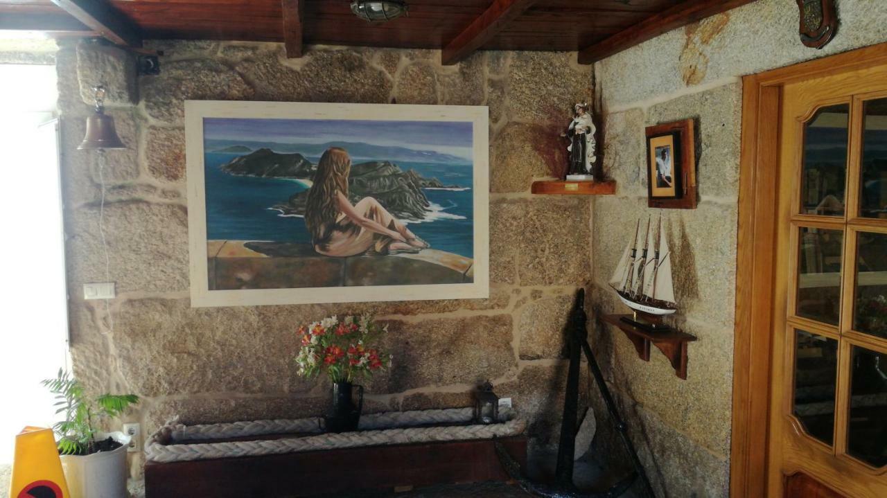 Casa Xestadelo Aldán Buitenkant foto